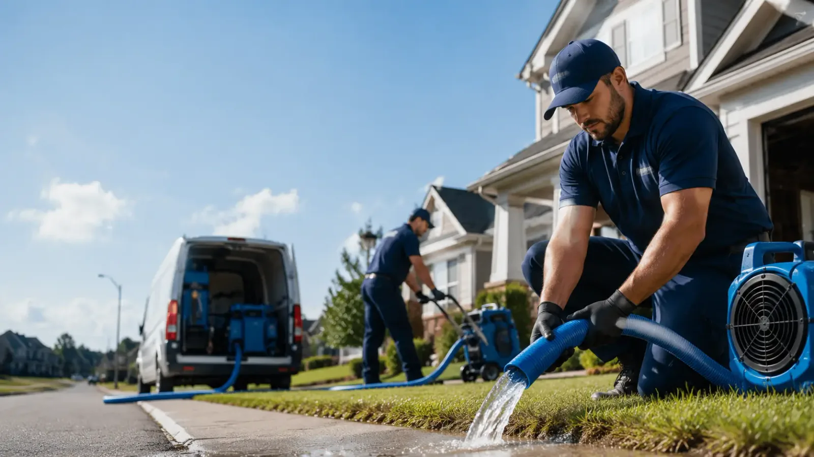 Flood Damage Restoration in Concrete, WA